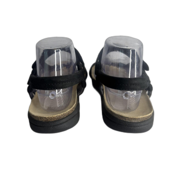 Teva Sandals Womens Size 9 Black Ventura Cork Waterproof Leather Strappy 6389 - Picture 6 of 11